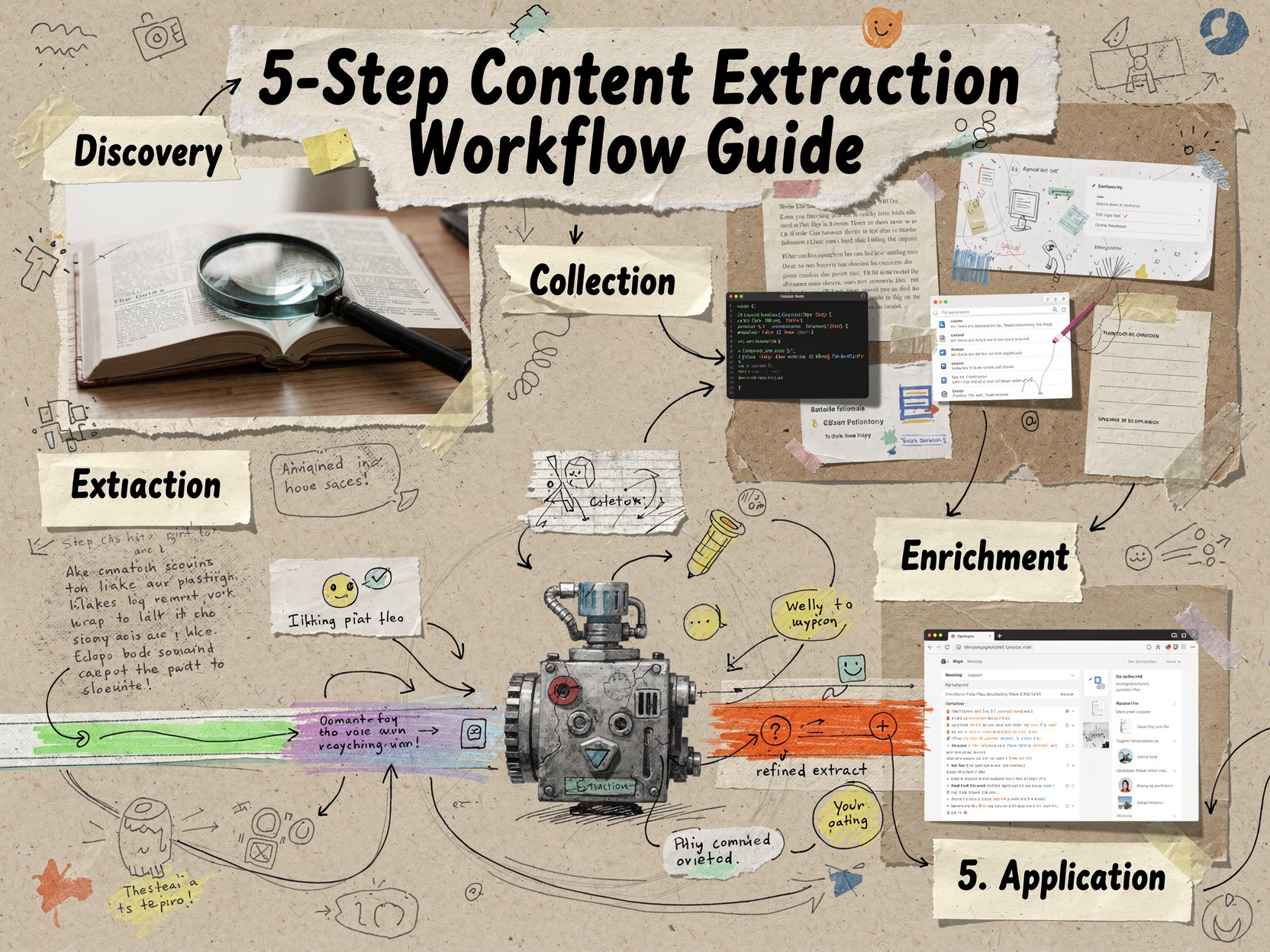 5-Step Content Extraction Workflow Guide