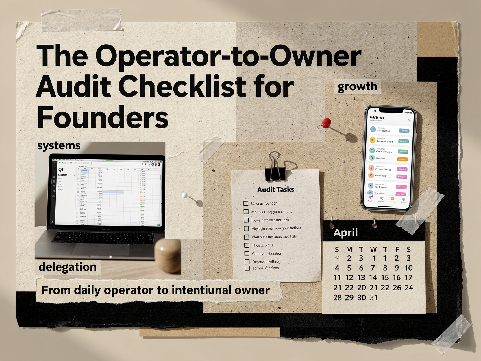 The Operator-to-Owner Audit Checklist for Founders