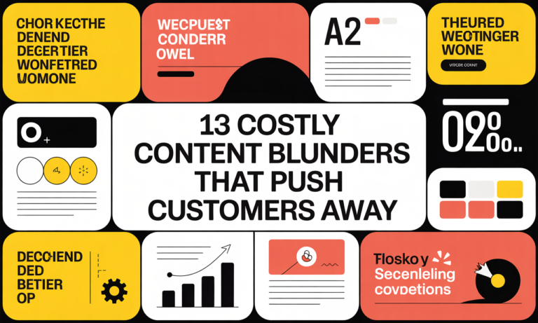 13 Costly Content Blunders That Push Customers Awa
