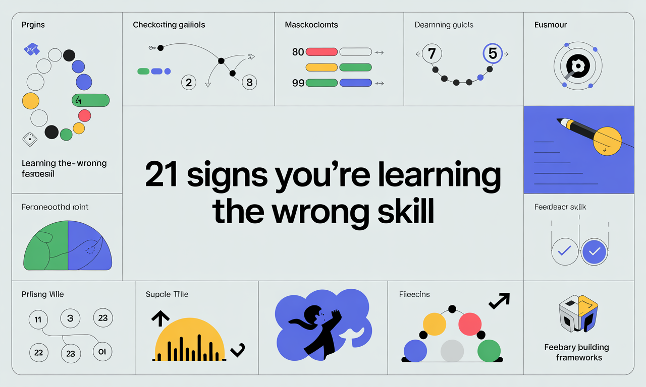21 Signs You’re Learning the Wrong Skill
