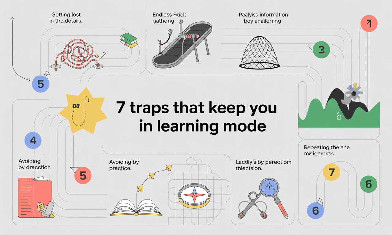 7 Traps That Keep You Stuck in Learning Mode