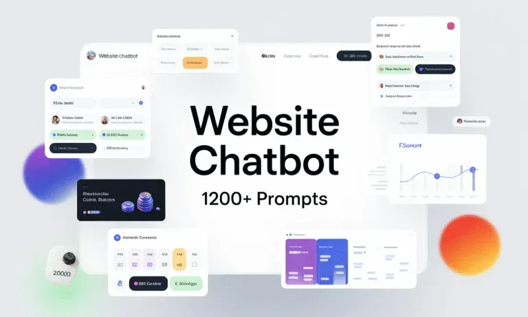 Website Chatbot: 1200+ Prompts